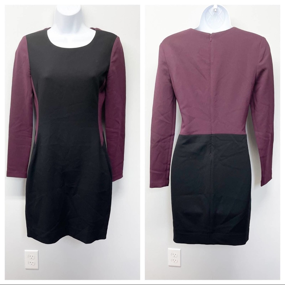 Diane Von Furstenberg Octavia Color Block Dress 0